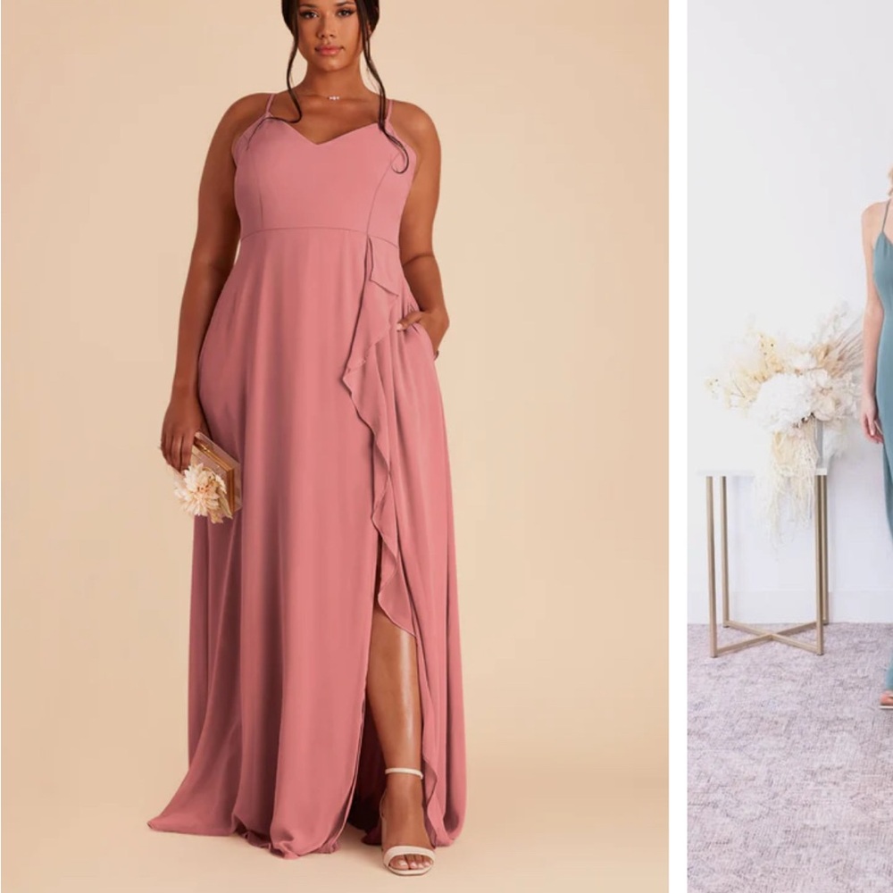 Birdy Grey Theresa Chiffon Mulberry Bridesmaid Dress